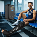 4-Chamber Air Compression Therapy Recovery Boots, Lymphatic Drainage Leg Massager, DVT Deep Vein Thrombosis Pump